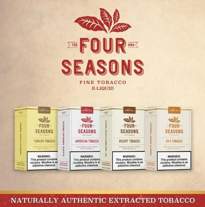 Four Seasons Fine Tobacco Salt-Nic